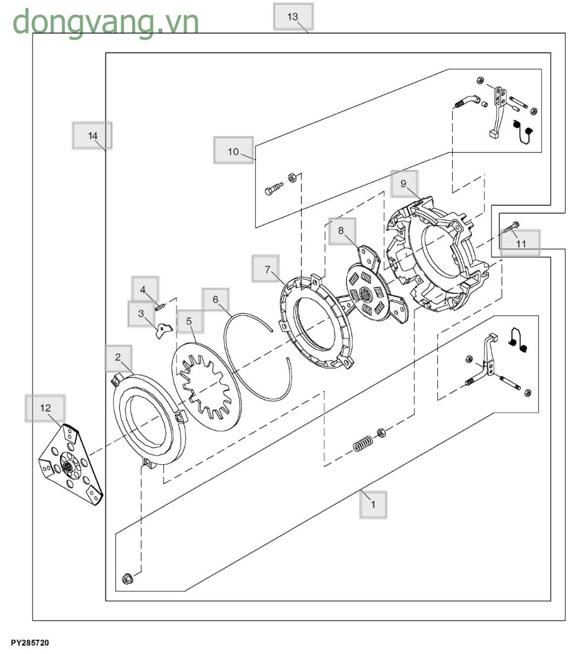 Dual Clutch Assembly, Power Steering (1/2) - ST518607
